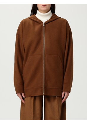 Sweatshirt MAX MARA Woman color Leather