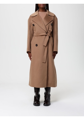 Coat MAX MARA Woman color Brown