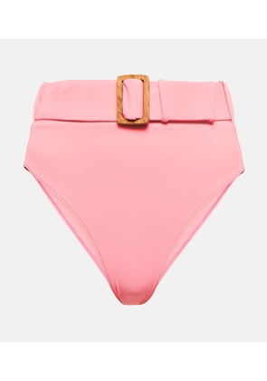 Alexandra Miro Floral high-rise bikini bottoms