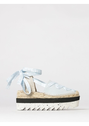 Espadrille STELLA MCCARTNEY Woman color Sky Blue