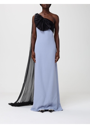 Dress VALENTINO Woman color Gnawed Blue