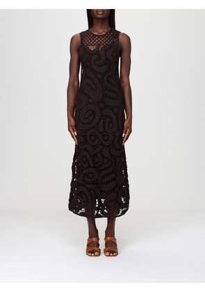 Dress PINKO Woman color Brown