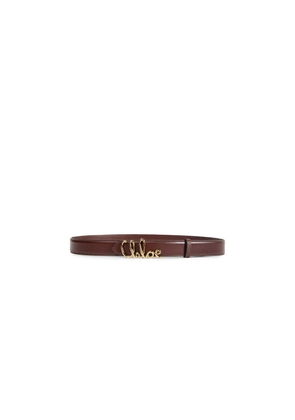 Iconic Logo Leather Belt