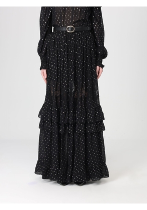 Skirt SELF-PORTRAIT Woman color Black