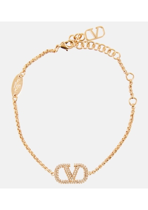 Valentino VLogo embellished bracelet