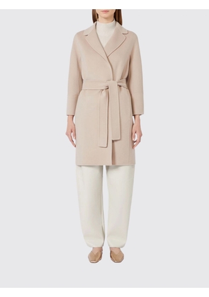 Coat 'S MAX MARA Woman color Beige