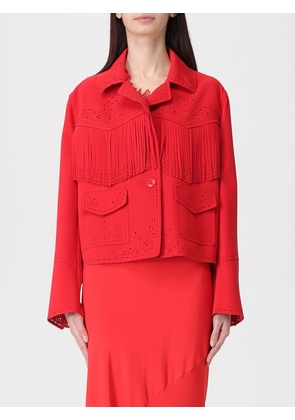Jacket ERMANNO SCERVINO Woman color Red