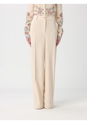 Pants ETRO Woman color White