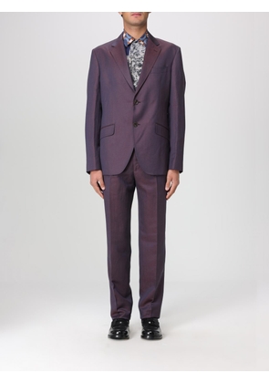 Suit ETRO Men color Burgundy