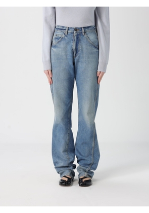 Jeans MAISON MARGIELA Woman color Gnawed Blue
