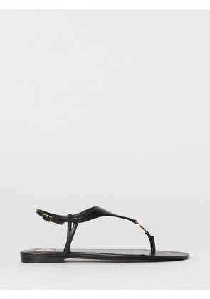 Heeled Sandal SAINT LAURENT Woman color Black