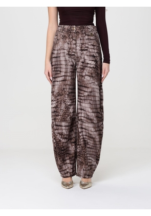 Jeans ELISABETTA FRANCHI Woman color Brown