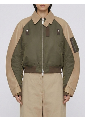 Jacket SACAI Woman color Kaki