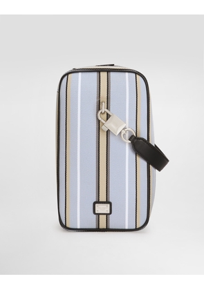 Dolce & Gabbana Lock Jacquard Fabric Handbag - Man Shoppers Multicolor Onesize