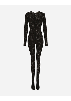 Dolce & Gabbana Lace Jumpsuit - Woman Dresses Black 42