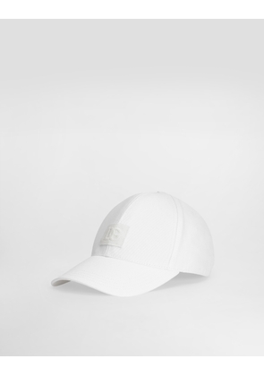 Dolce & Gabbana Cotton Drill Baseball Hat - Man Hats And Gloves White 57