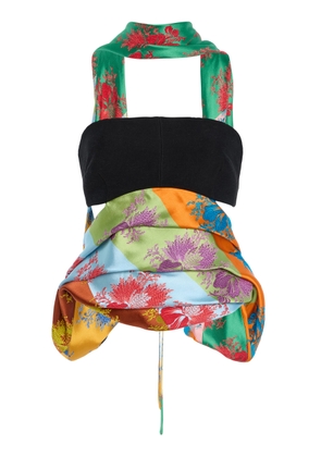 Rosie Assoulin From the Front to Back Silk-Blend Top - Moda Operandi