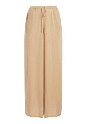 By Malene Birger Piscata Knit Wide-Leg Pants - Moda Operandi