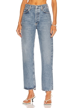 AGOLDE 90's Pinch Waist Jeans in Endless - Blue. Size 34 (also in ).