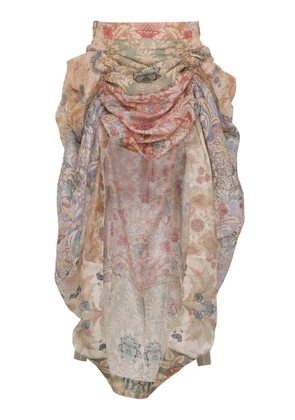 Zimmermann Rebellion Draped Midi Skirt - Moda Operandi