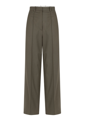 Heirlome Antonella Tailored Stretch-Wool Straight-Leg Pants - Moda Operandi