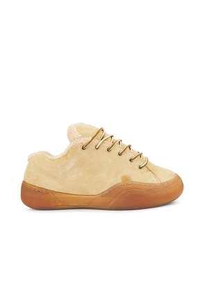 ERL Suede Vamp Skate Sneaker Leather in Sand - Brown. Size 10 (also in 11, 12, 9).