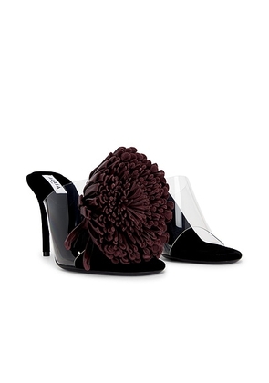 ALAÏA Mule Sandal in Aubergine - Wine. Size 40 (also in ).