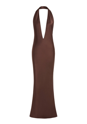 16Arlington Maren Bias-Cut Satin Gown - Moda Operandi