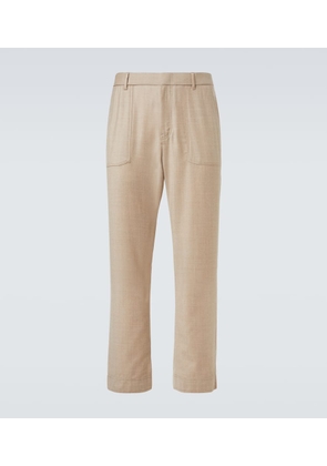 Brioni Wool straight pants
