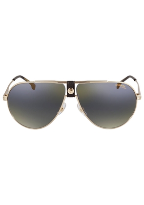 Carrera Black Gold Pilot Unisex Sunglasses CARRERA 1033/S 02M2/1V 63