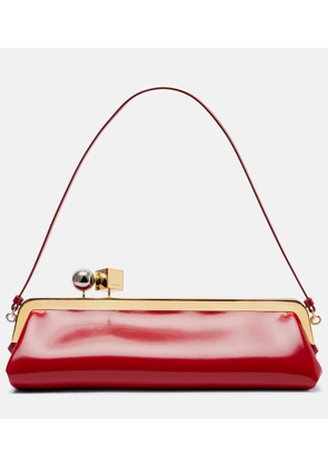 Jacquemus Salon leather clutch