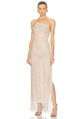 ILA Blaize Dress in Yellow - Metallic Neutral. Size 40 (also in ).