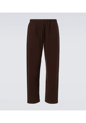 Stone Island Marina logo cotton fleece sweatpants