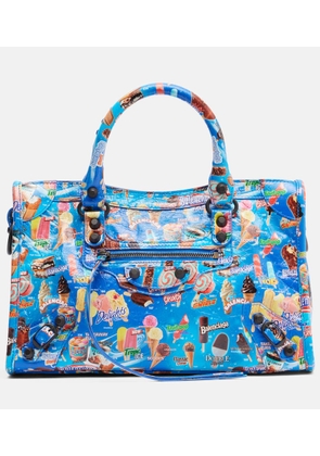 Balenciaga Le City Small leather tote bag