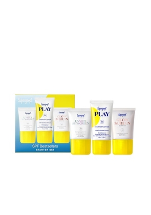 Supergoop! SPF Bestsellers Starter Kit in N/A - Beauty: NA. Size all.