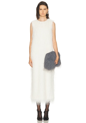 Loulou de Saison Tiwa Maxi Dress in White - White. Size L (also in ).