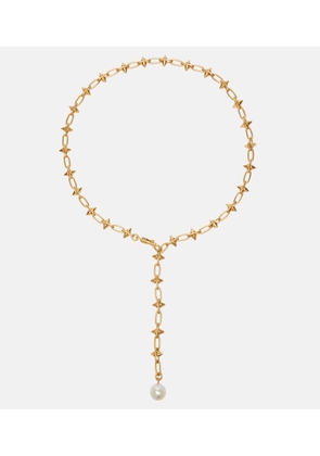 Pucci Faux pearl chain necklace