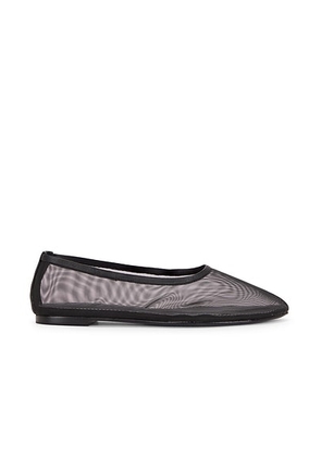 Staud Alba Ballet in Black Mesh - Black. Size 36.5 (also in ).