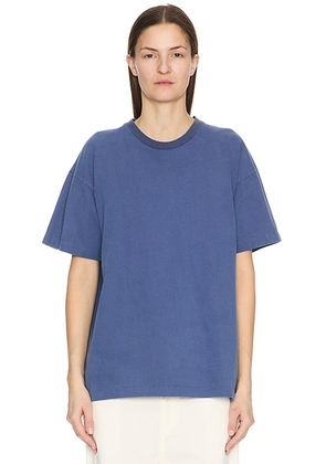 The Row Lavinia Top in Light Blue - Blue. Size XL (also in ).