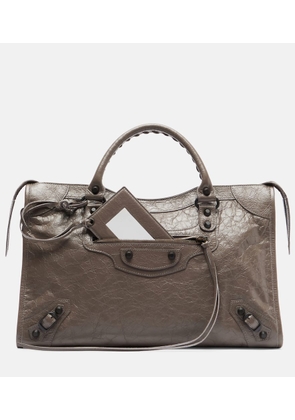 Balenciaga Le City Medium leather tote bag