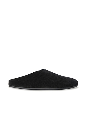 The Row Hudson Slide in Black - Black. Size 37 (also in ).