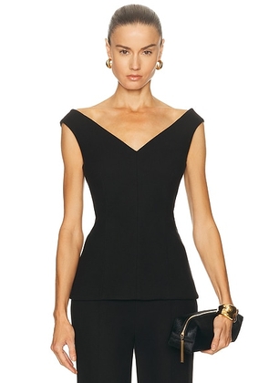 Proenza Schouler Mariam Top in Black - Black. Size 0 (also in ).