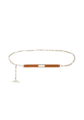 Ralph Lauren Collection Chain Belt in RL Gold - Metallic Gold. Size M/L (also in XS/S).