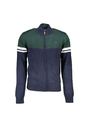 Gianmarco Venturi Blue Cotton Sweater - L