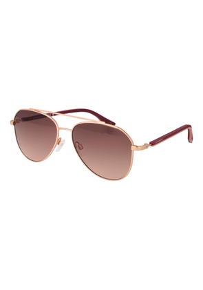 Converse Rose Gold Rubber Sunglasses