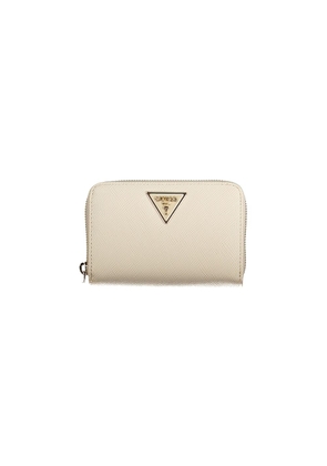Guess Jeans Beige Polyurethane Women Wallet