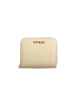 Guess Jeans Beige Polyurethane Women Wallet