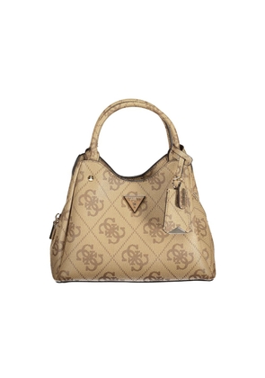 Guess Jeans Beige Poliuretano Women Handbag