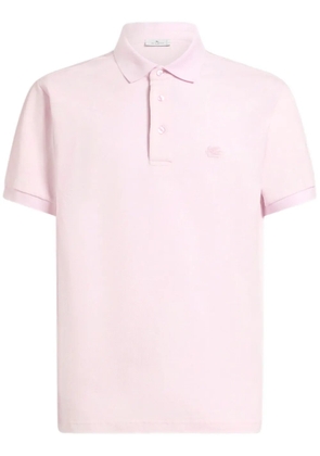 ETRO paisley jacquard polo shirt - Pink
