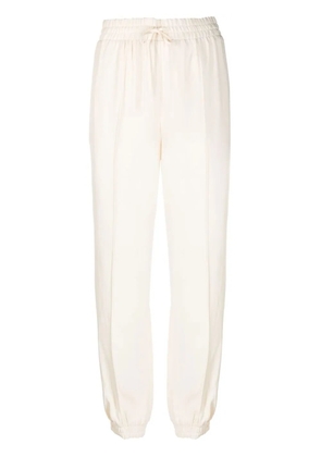 Jil Sander drawstring tapered trousers - Neutrals